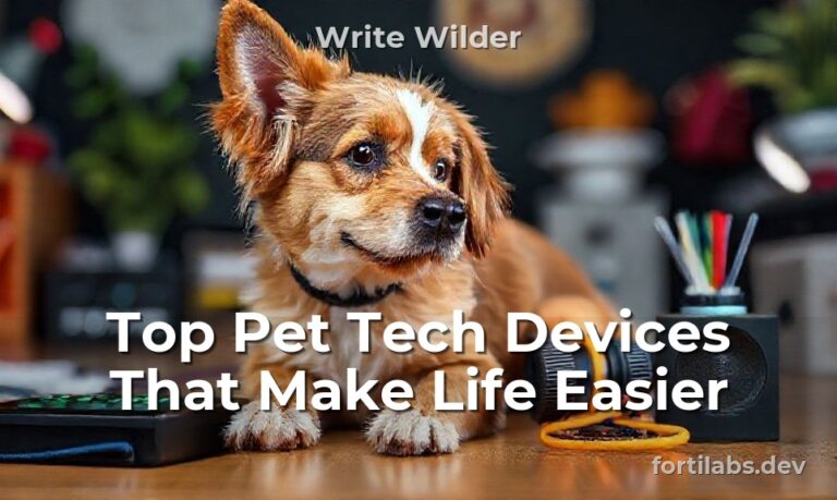 Top Pet Tech Devices That Make Life Easier